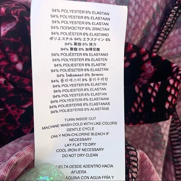 Michael Kors Pink Snakeskin Sleeveless Top - Picture 10 of 10